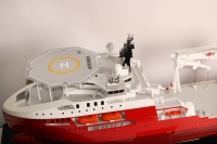 custom made model of 143m Offshore Support Vessel Far Sentinel